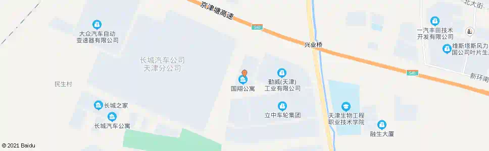 天津西区国翔公寓_公交站地图_天津公交_妙搜公交查询2025