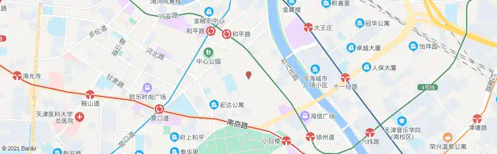 天津保定道_公交站地图_天津公交_妙搜公交查询2025
