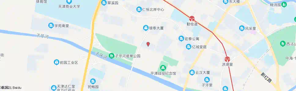 天津秋水苑_公交站地图_天津公交_妙搜公交查询2025