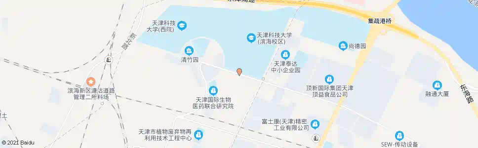 天津天津科技大学_公交站地图_天津公交_妙搜公交查询2025