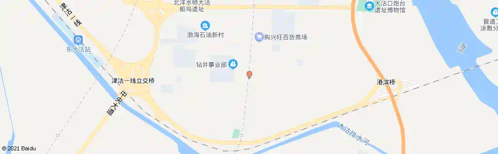 天津渤海石油新村_公交站地图_天津公交_妙搜公交查询2025