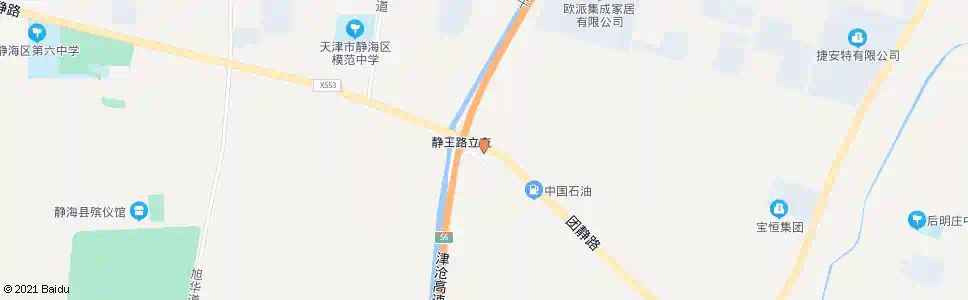 天津于家庄_公交站地图_天津公交_妙搜公交查询2025