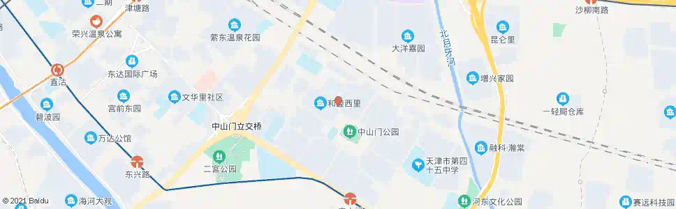 天津中山门和睦道_公交站地图_天津公交_妙搜公交查询2025