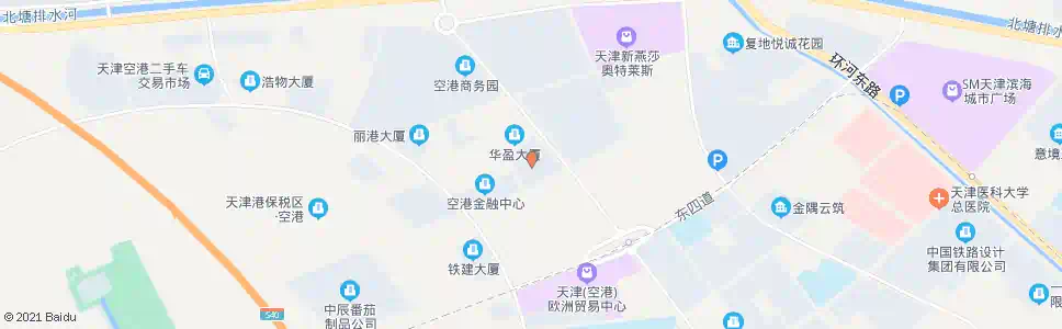 天津空港经济区管委会_公交站地图_天津公交_妙搜公交查询2025