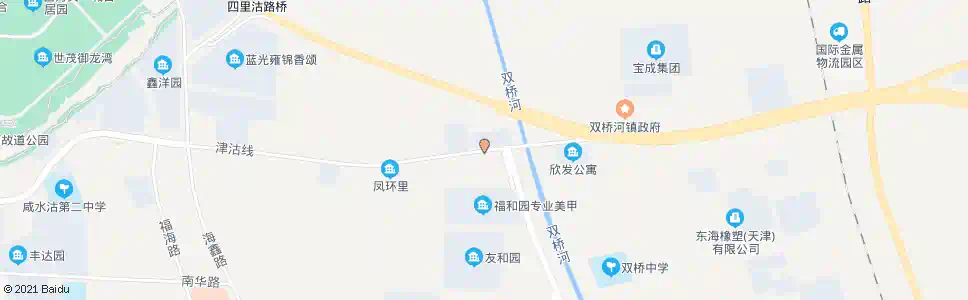 天津欣达公寓_公交站地图_天津公交_妙搜公交查询2025