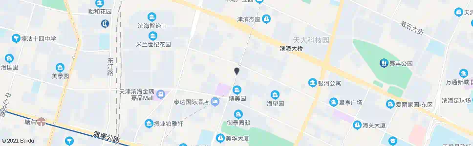 天津黄海路_公交站地图_天津公交_妙搜公交查询2025