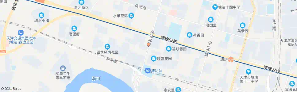 天津赵家地_公交站地图_天津公交_妙搜公交查询2025