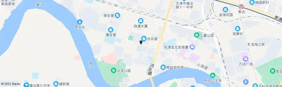天津塘沽电视台_公交站地图_天津公交_妙搜公交查询2025