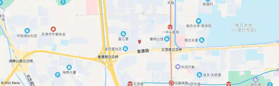 天津王顶堤卫生院_公交站地图_天津公交_妙搜公交查询2025