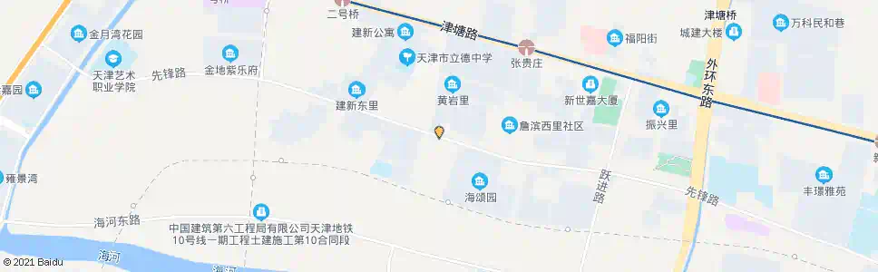天津水东里_公交站地图_天津公交_妙搜公交查询2025