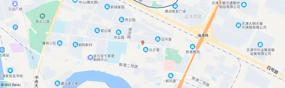 天津濒开里_公交站地图_天津公交_妙搜公交查询2025