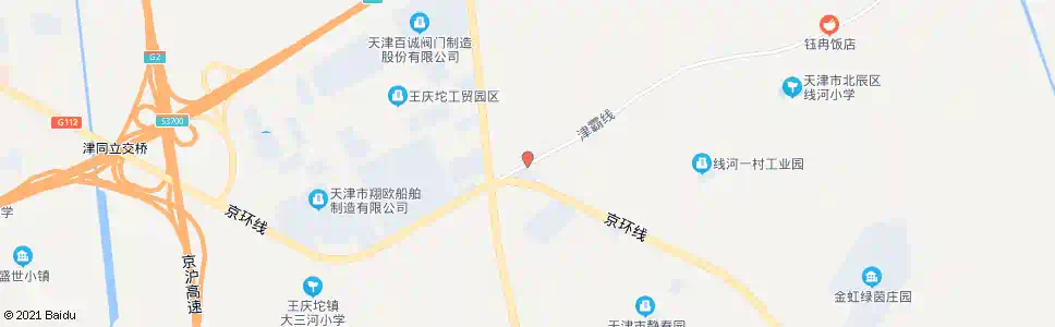 天津金三角_公交站地图_天津公交_妙搜公交查询2025