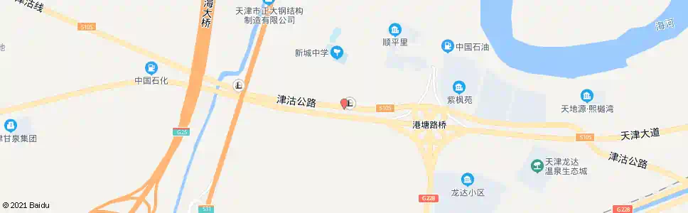 天津新城村_公交站地图_天津公交_妙搜公交查询2025