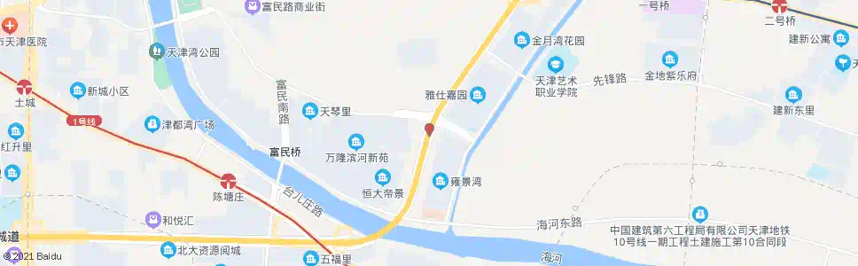 天津富民路公交站_公交站地图_天津公交_妙搜公交查询2025