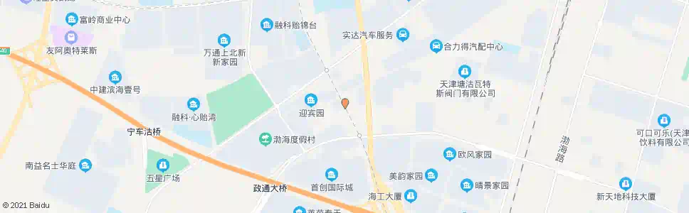 天津迎春里_公交站地图_天津公交_妙搜公交查询2025