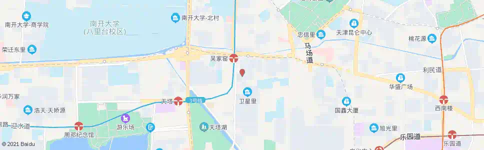 天津平山道德才里_公交站地图_天津公交_妙搜公交查询2025