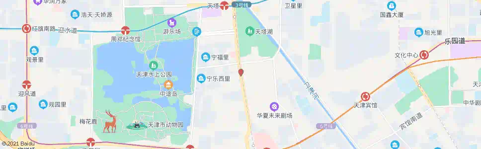 天津苍穹道_公交站地图_天津公交_妙搜公交查询2025