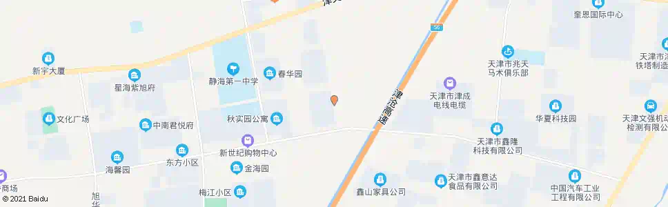 天津冬平园_公交站地图_天津公交_妙搜公交查询2025