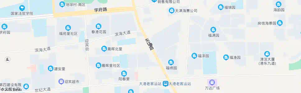 天津世纪花园_公交站地图_天津公交_妙搜公交查询2025