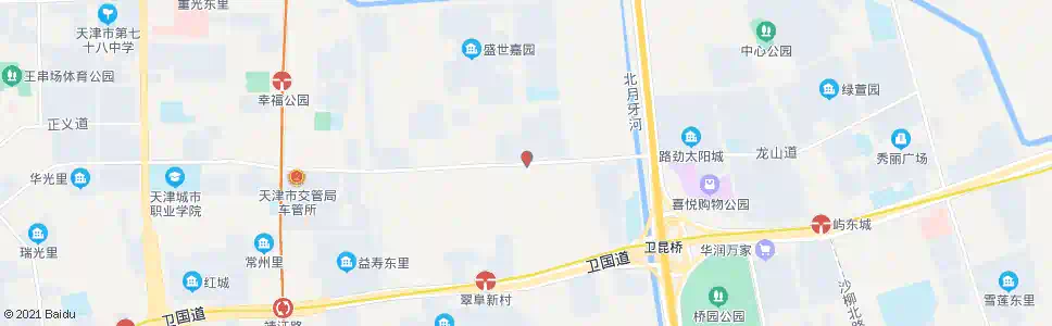 天津大众家园_公交站地图_天津公交_妙搜公交查询2025