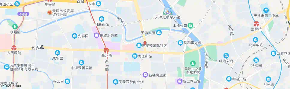 天津估衣街_公交站地图_天津公交_妙搜公交查询2025