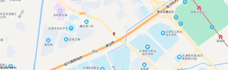 天津辛柴路_公交站地图_天津公交_妙搜公交查询2025