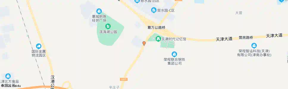 天津荣程钢铁_公交站地图_天津公交_妙搜公交查询2025