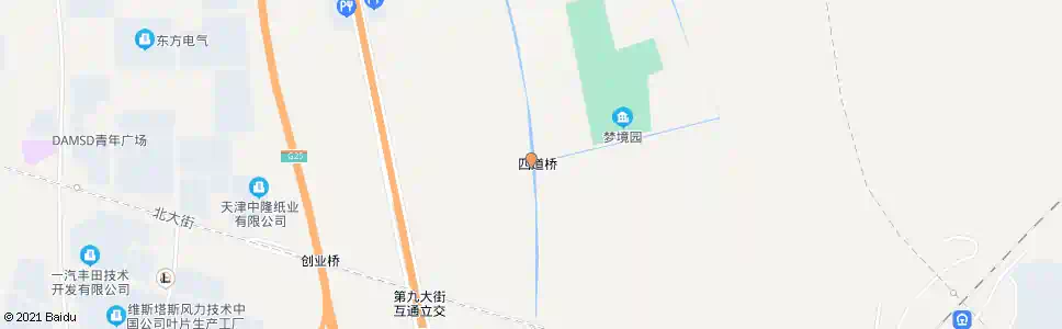天津四道桥_公交站地图_天津公交_妙搜公交查询2025