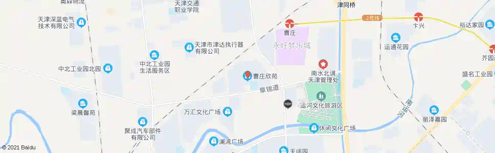 天津曹庄新苑_公交站地图_天津公交_妙搜公交查询2025