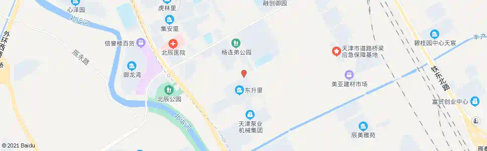 天津东升里_公交站地图_天津公交_妙搜公交查询2025