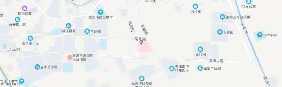 天津港南医院_公交站地图_天津公交_妙搜公交查询2025