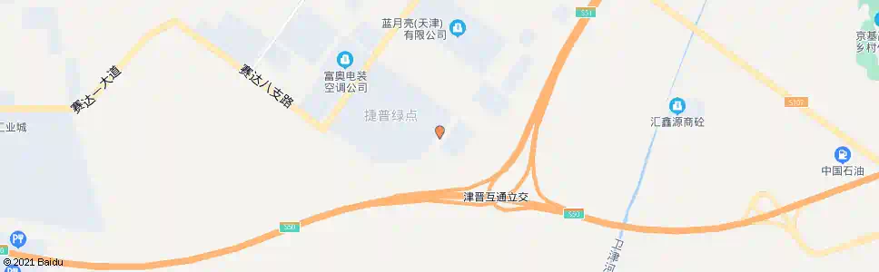 天津赛达世纪公寓_公交站地图_天津公交_妙搜公交查询2025