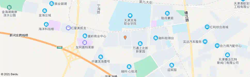 天津靖海路(盛星东海岸)_公交站地图_天津公交_妙搜公交查询2025