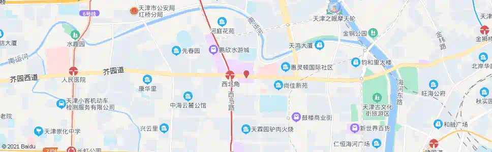 天津中研院附属医院_公交站地图_天津公交_妙搜公交查询2025