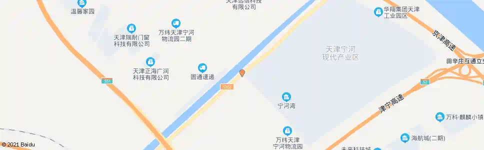 天津宁河现代产业园_公交站地图_天津公交_妙搜公交查询2025