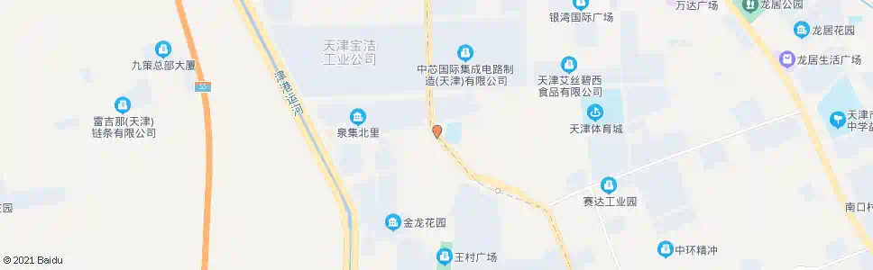 天津谊龙花园_公交站地图_天津公交_妙搜公交查询2025