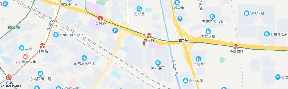 天津第六大道站_公交站地图_天津公交_妙搜公交查询2025