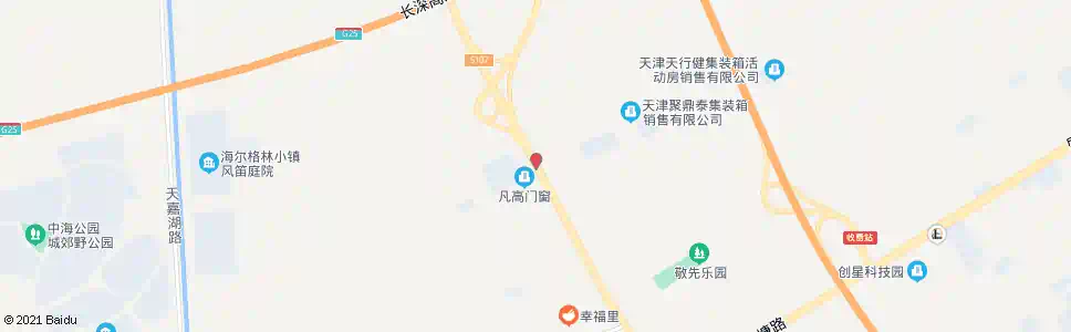 天津光明村_公交站地图_天津公交_妙搜公交查询2025
