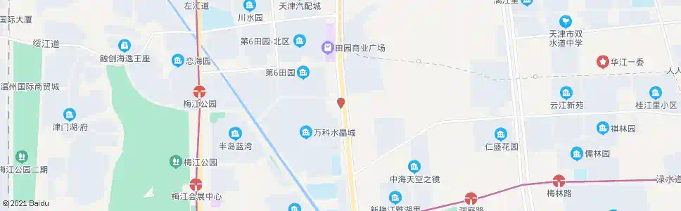 天津江水道_公交站地图_天津公交_妙搜公交查询2025