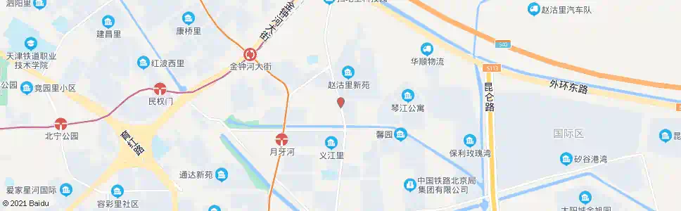 天津乌江北里_公交站地图_天津公交_妙搜公交查询2025