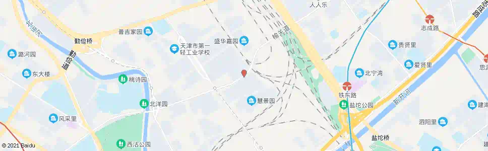 天津榆关道地道_公交站地图_天津公交_妙搜公交查询2025