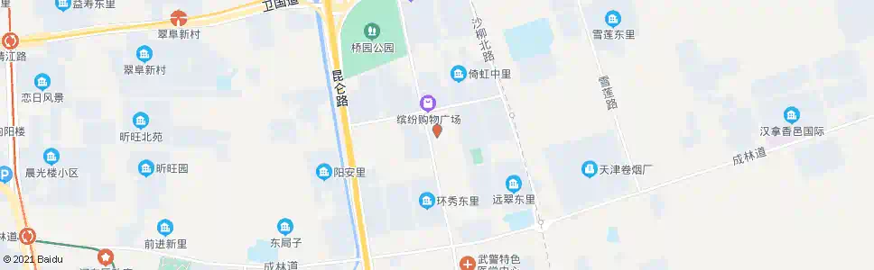 天津万新村东_公交站地图_天津公交_妙搜公交查询2025