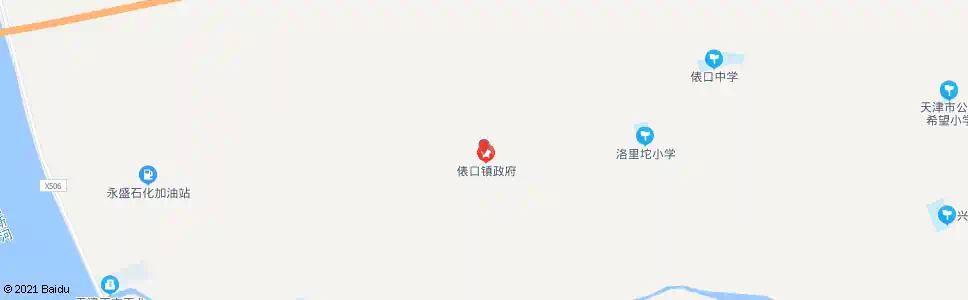 天津俵口乡政府_公交站地图_天津公交_妙搜公交查询2025