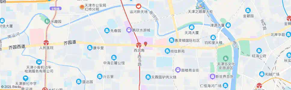 天津北门(北马路)_公交站地图_天津公交_妙搜公交查询2025