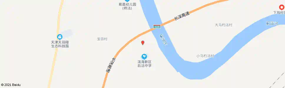 天津后沽村委会_公交站地图_天津公交_妙搜公交查询2025