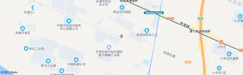 天津医疗器械园_公交站地图_天津公交_妙搜公交查询2025