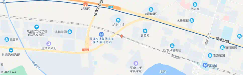 天津红光家园_公交站地图_天津公交_妙搜公交查询2025