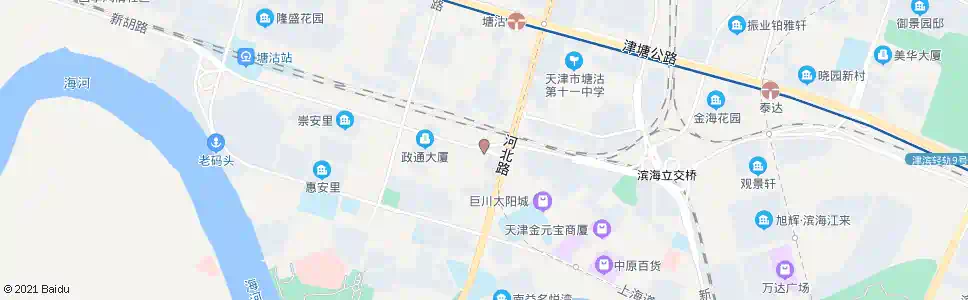 天津大连道_公交站地图_天津公交_妙搜公交查询2025