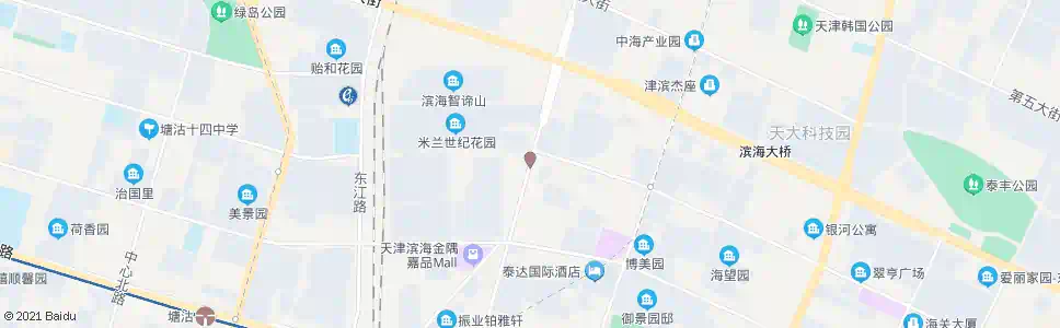 天津花明园_公交站地图_天津公交_妙搜公交查询2025