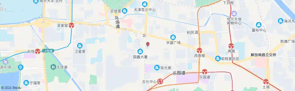 天津增进道(鑫银大厦)_公交站地图_天津公交_妙搜公交查询2025